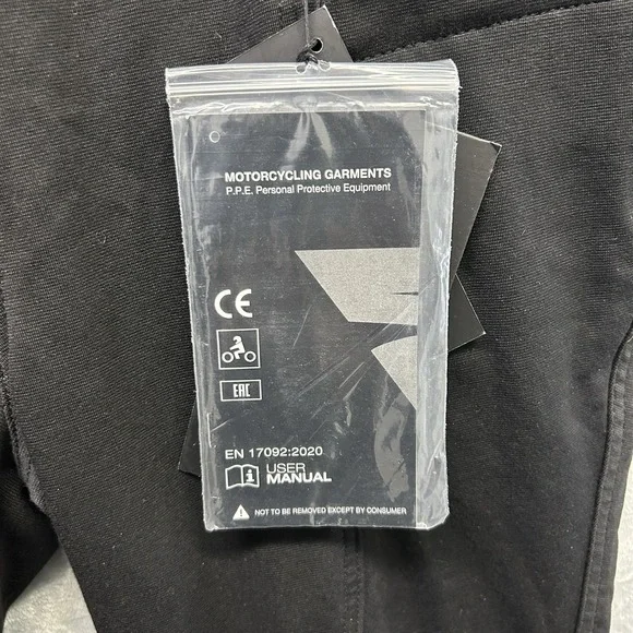 SHIMA Cruz 2.0 Motorcycle Leggings Womens 2XL Black Biker Performance - Picture 7 of 16